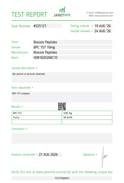 BPC 157 10mg (Single Vial or Bundle and Save) - Image 2