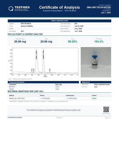 BPC 157+ TB500 - Image 3