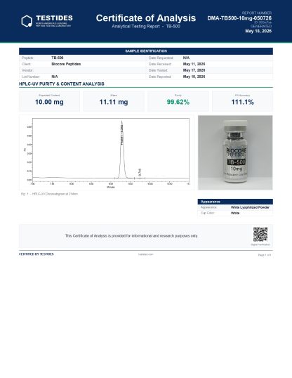 TB500 10mg - Image 2