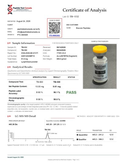 TB500 10mg - Image 3