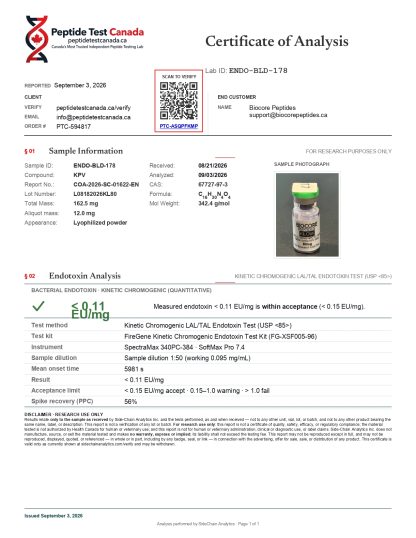 KLOW 80mg GHK-CU 50mg/ BPC157 10mg/ TB500 10mg/ KPV 10mg - Image 4