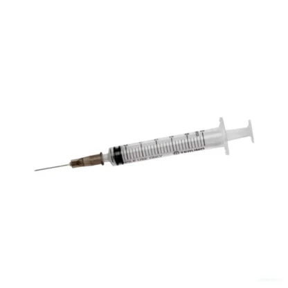3mL | 25G x 1" - Terumo, SOL-M or BD  Luer Lock Syringe and Needle Combination **Intramuscular  Injections/ reconstitution** 10 Syringes - Image 2
