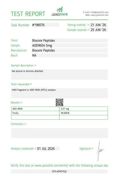 AOD-9604 5mg (Single Vial or Bundle and Save) - Image 4