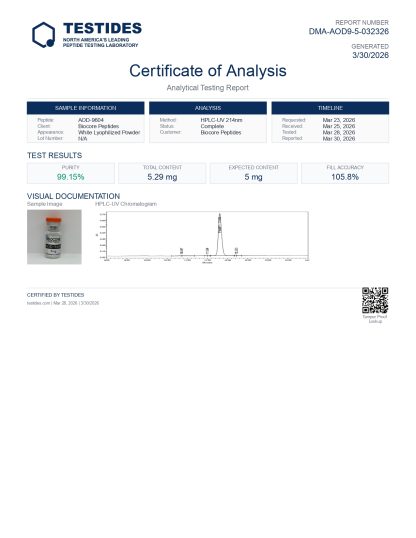 AOD-9604 5mg (Single Vial or Bundle and Save) - Image 3