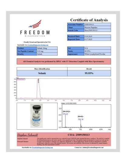 Selank 10mg - Image 2