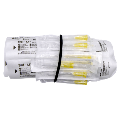 1mL - SOL-M™ P180001PP Syringe | Luer Lock with 30G x 1/2" - SOL-M™ 113005 Hypodermic Needle (10 Syringes w/ 11 needles) Extra needle provided as a draw needle.