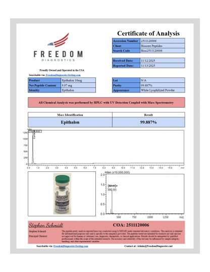 Epithalon 10mg - Image 2