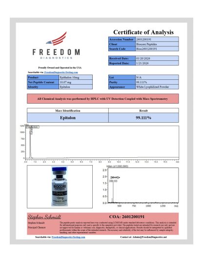 Epithalon 10mg - Image 3