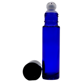 Roller Bottle 10ml (Blue Glass)