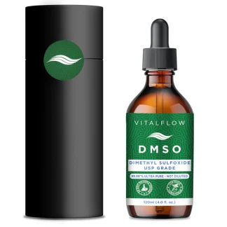 DMSO (Dimethyl Sulphoxide) 120ml Liquid 99.99+% Purity Pharmaceutical Grade (USP)