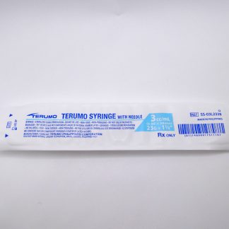3mL | 23G x 1 1/2" | Terumo Luer Lock Syringe with Needle | SS-03L2338 | Single Syringe