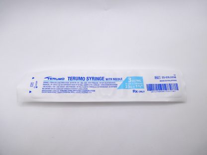 3mL | 23G x 1 1/2" | Terumo Luer Lock Syringe with Needle | SS-03L2338 | Single Syringe