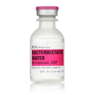 Hospira (Pfizer) Bacteriostatic Water for Injection 30ml (USA Version of Pfizer Branded Bacteriostatic Water) (Limit of 1 per Customer, any attempt to bypass this restriction will result in extra vials being removed)