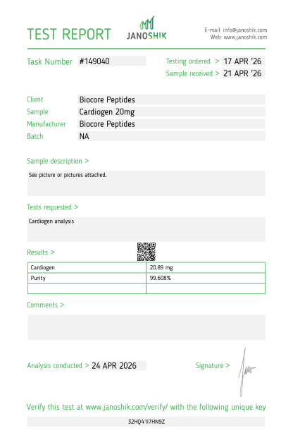 Cardiogen 20mg - Image 2
