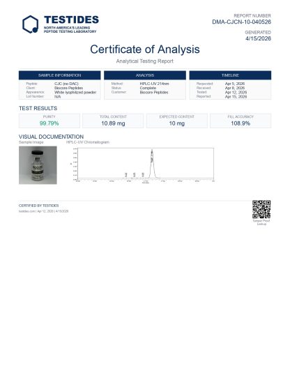 CJC1295 No DAC 10mg - Image 2