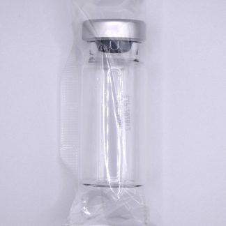 Sterile Empty Vials Silver Aluminum Cap with Butyl Rubber Stopper,Sterile Package (10ml)
